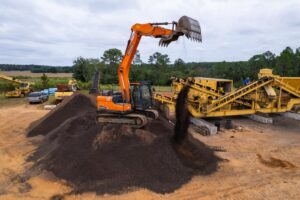 Asphalt paving services in the Gulf Coast area by Workman Asphalt Services